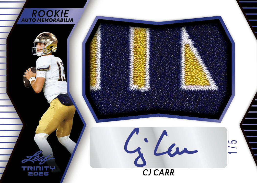 2026 Leaf Trinity Football Jumbo