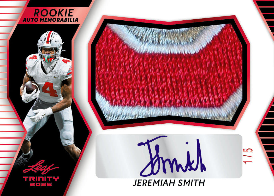 2026 Leaf Trinity Football Jumbo