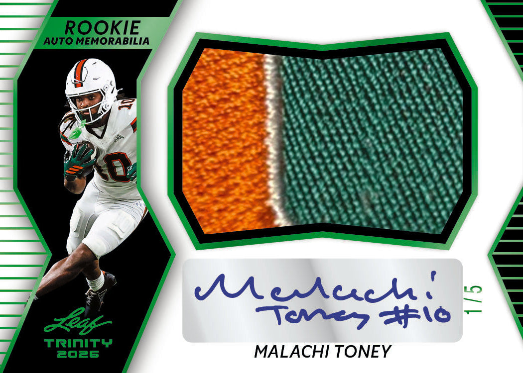 2026 Leaf Trinity Football Jumbo
