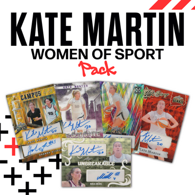 Kate Martin Women of Sport Autograph Pack