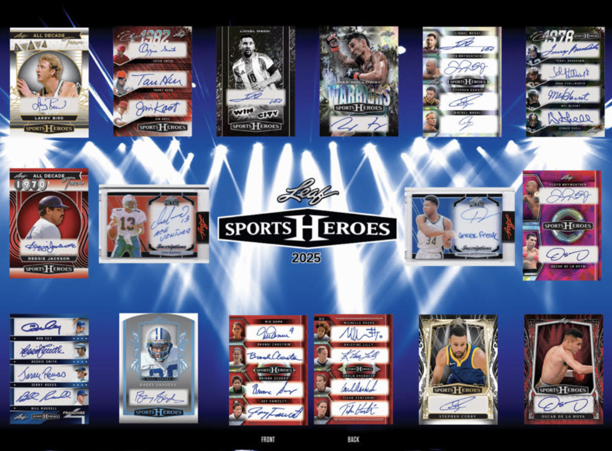 2025 Leaf Metal Sports Heroes Solo Edition