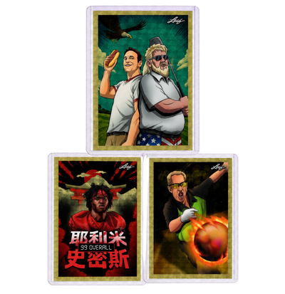 Metallic Imaginations Series 3 (Jeremiah Smith-John Daly/Joey Chestnut-Pete Weber)