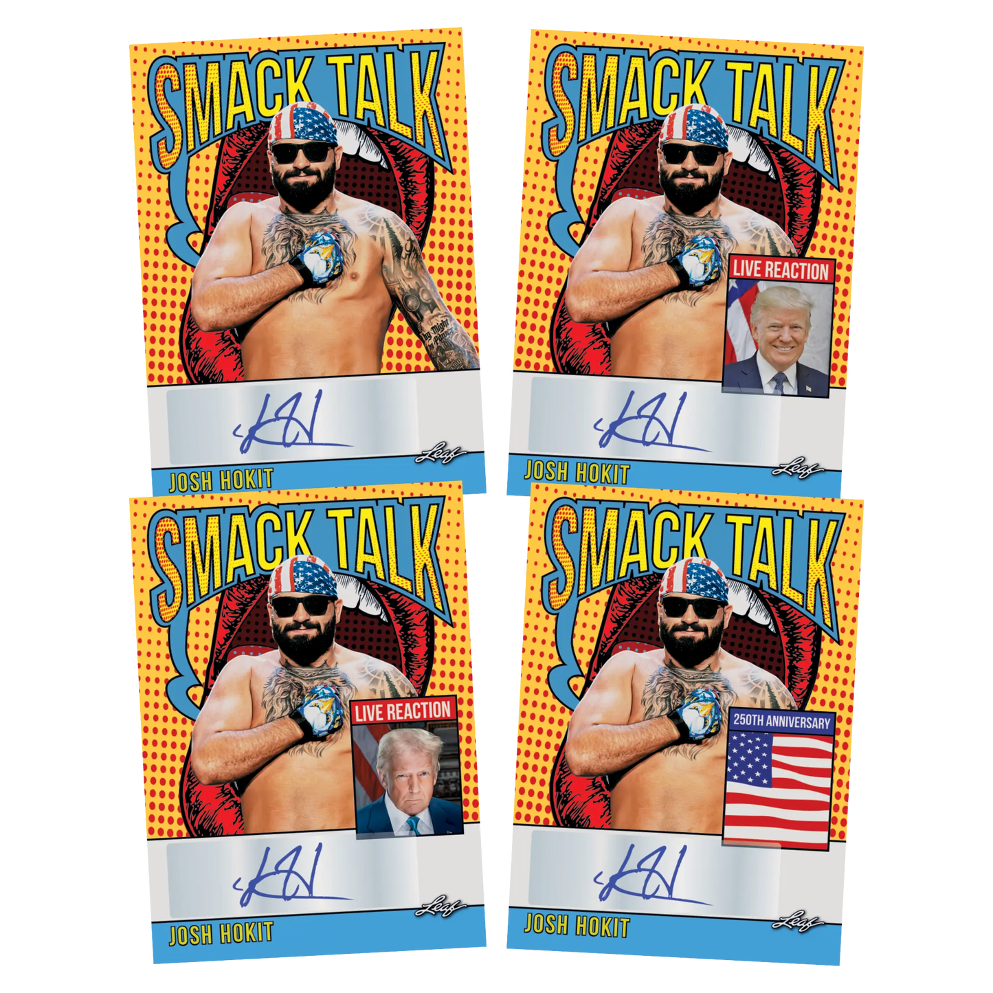 2026 Leaf Smack Talk Josh Hokit Autograph