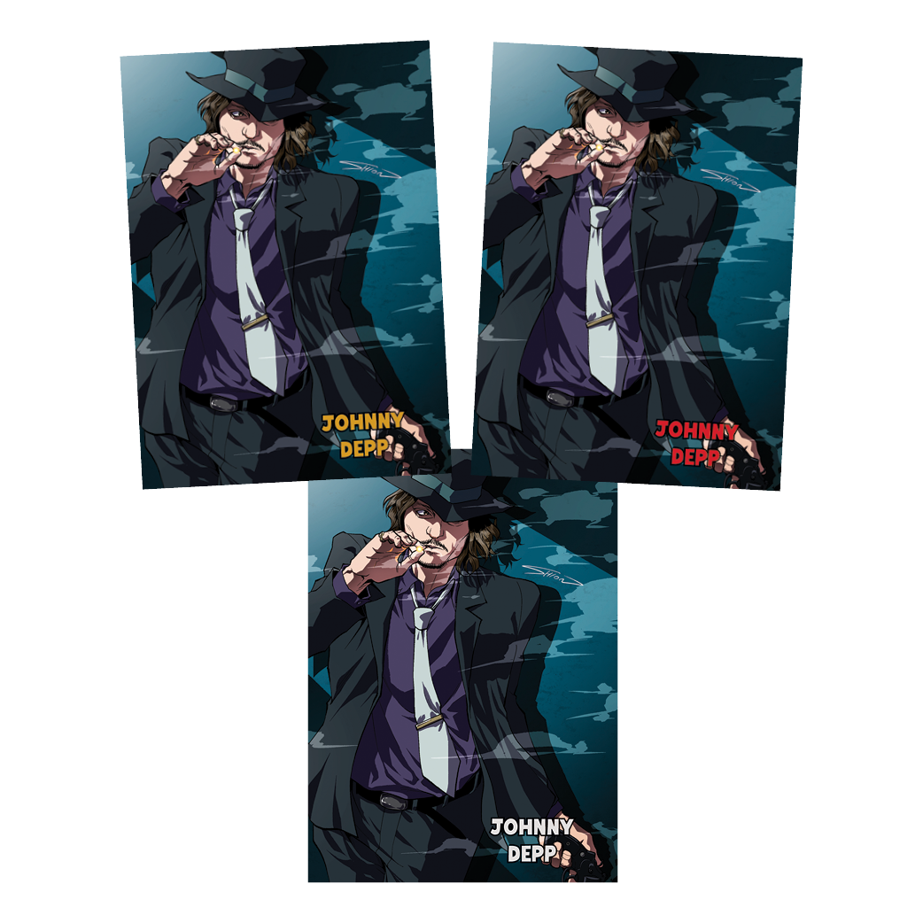 2026 Leaf Anime Nation OVA! Johnny Depp