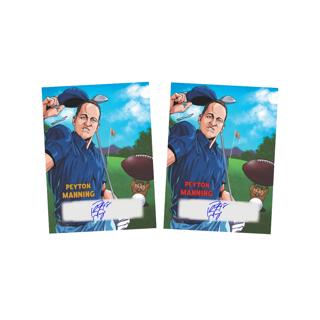 2026 Leaf Anime Nation OVA Peyton Manning