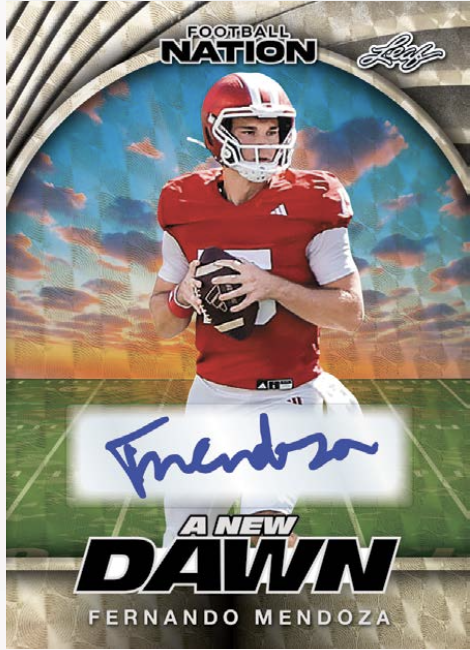 2025 Leaf Football Nation Hobby