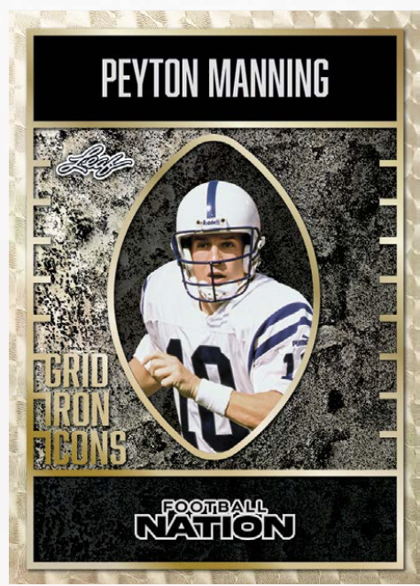 2025 Leaf Football Nation Hobby