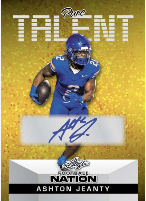 2025 Leaf Football Nation Hobby