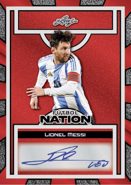 2025 Leaf Football Nation Hobby