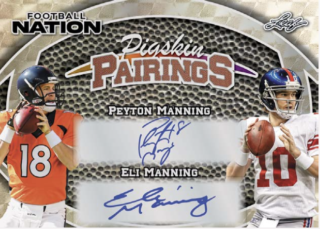 2025 Leaf Football Nation Hobby