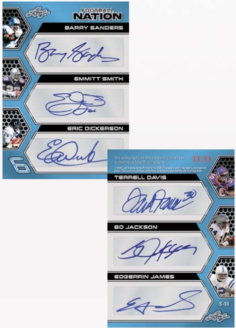 2025 Leaf Football Nation Hobby