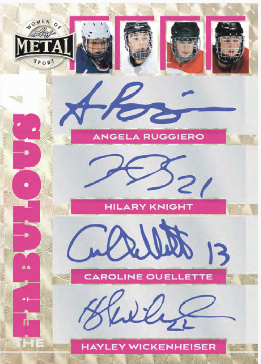 2025 Leaf Metal Women Of Sport