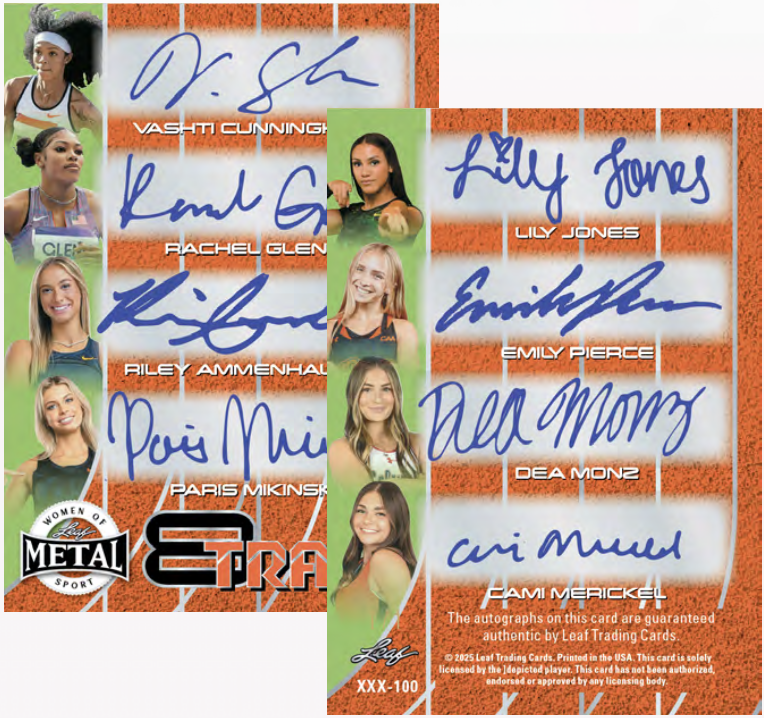 2025 Leaf Metal Women Of Sport