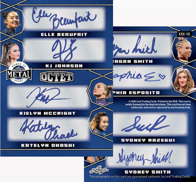 2025 Leaf Metal Women Of Sport