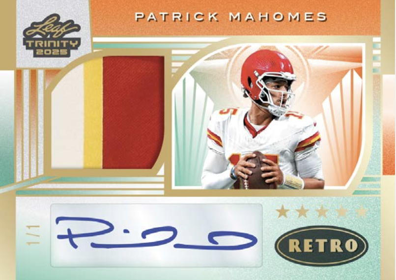 2025 Leaf Trinity Football Hobby