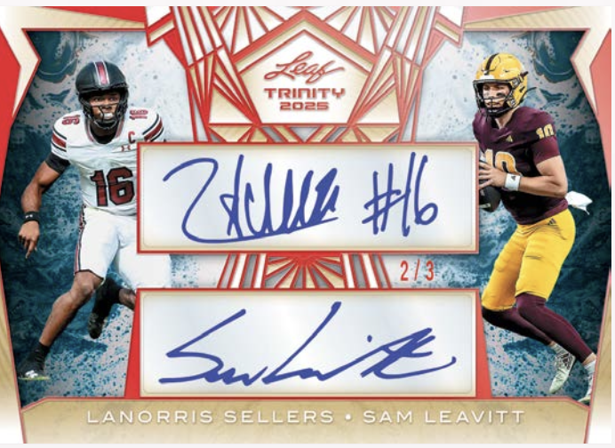 2025 Leaf Trinity Football Hobby