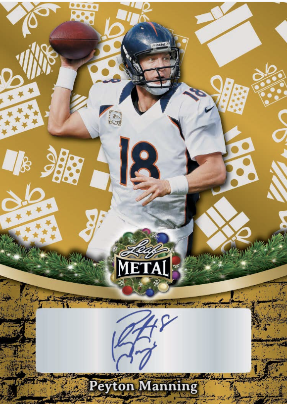 2025 Leaf Metal Happy Holidays