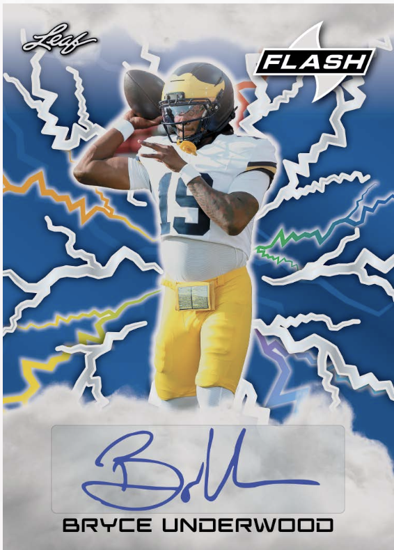 2025 Leaf Eclectic Signature Series Football Hobby
