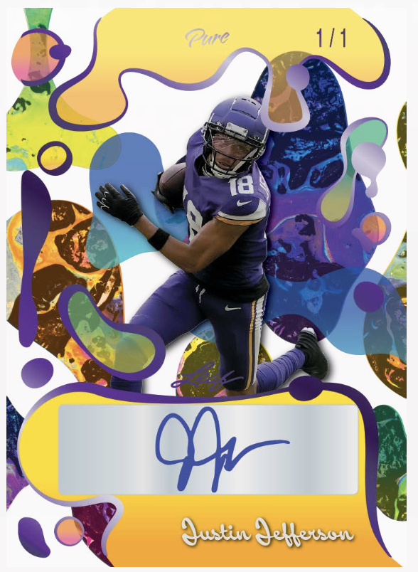 2025 Leaf Eclectic Signature Series Football Hobby