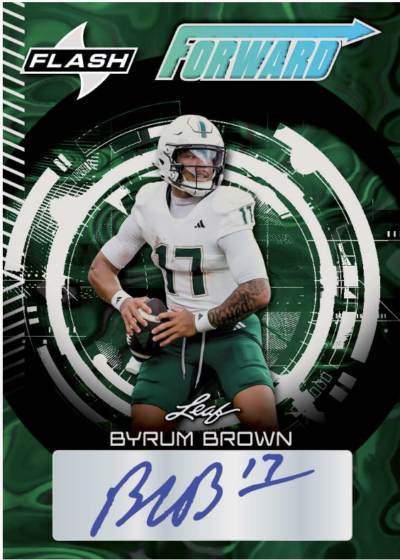 2025 Leaf Eclectic Signature Series Football Hobby