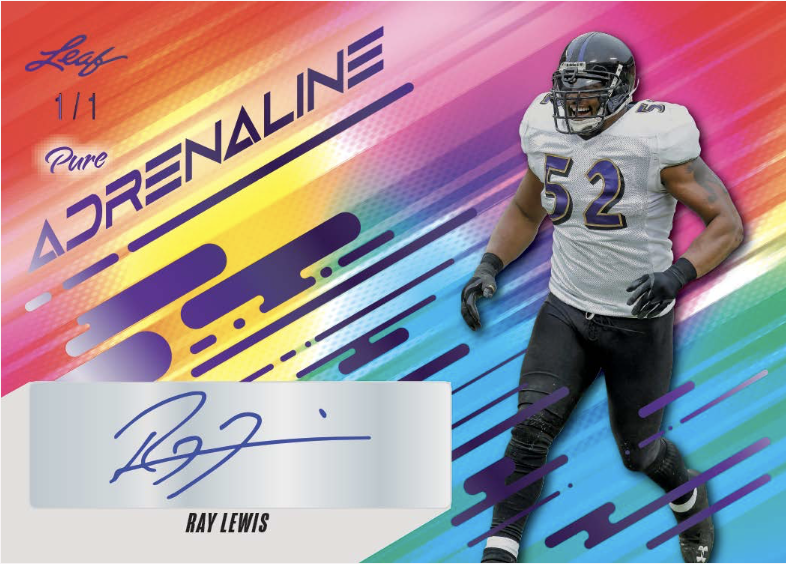 2025 Leaf Eclectic Signature Series Football Hobby