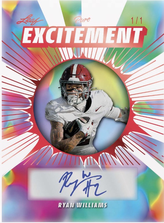 2025 Leaf Eclectic Signature Series Football Hobby