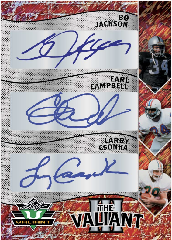 2025 Leaf Eclectic Signature Series Football Hobby