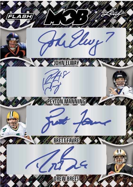2025 Leaf Eclectic Signature Series Football Hobby