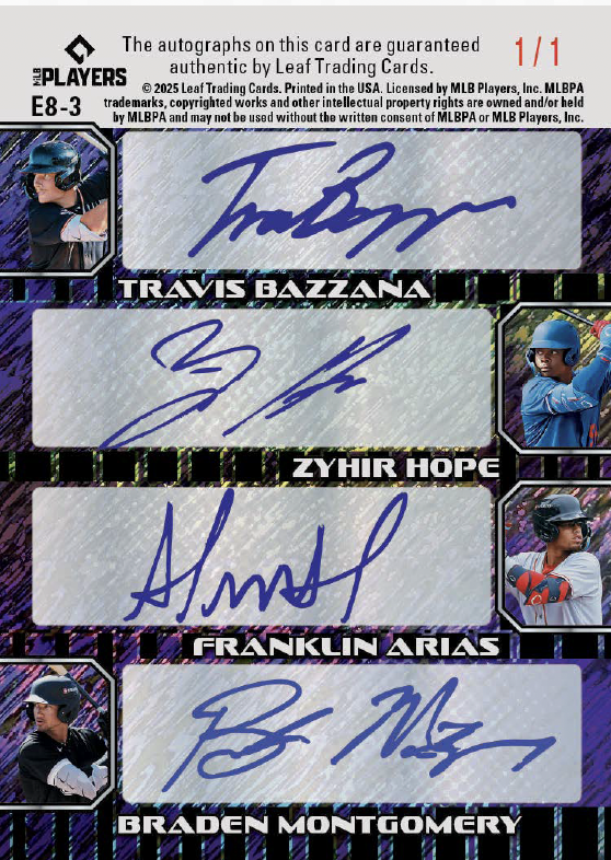 2025 Leaf Optichrome Baseball Jumbo