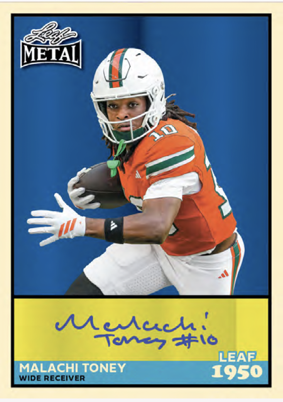 2026 Leaf Metal Football Jumbo