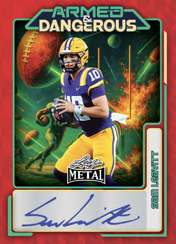 2026 Leaf Metal Football Jumbo